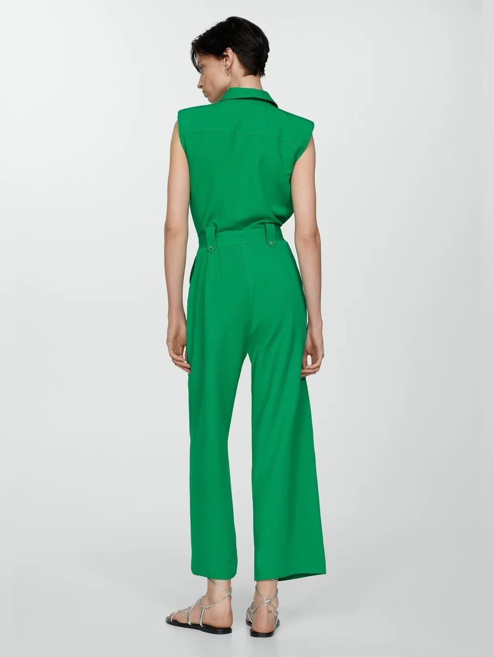 Mango Jumpsuit with belt clips